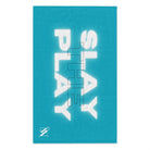 Slay the Play Teal Mix & Match Soft Sex Towels | Naughty Lovers’ Gifts