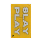 Slay the Play Yellow | Mix & Match Original Fun-Flirty Lovers’ Towels