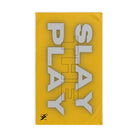 Slay the Play Yellow | Mix & Match Original Fun-Flirty Lovers’ Towels