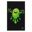 Slimy Monster Black | Mix & Match Soft Fun-Flirty Lovers’ Towels