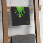 Slimy Monster Black | Mix & Match Soft Fun-Flirty Lovers’ Towels