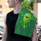 Slimy Monster Green | Mix & Match Soft Fun-Flirty Lovers’ Towels