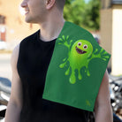 Slimy Monster Green | Mix & Match Soft Fun-Flirty Lovers’ Towels