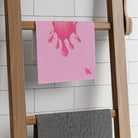 Slimy Pink Monster Light Pink | Mix & Match Soft Fun-Flirty Lovers’ Towels