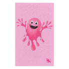 Slimy Pink Monster Light Pink | Mix & Match Soft Fun-Flirty Lovers’ Towels