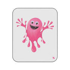 Slimy Pink Monster | Mix Match Fun-Flirty Lovers’ Water-Resistant Blankets