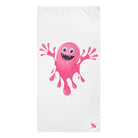 Slimy Pink Monster | Mix & Match Naughty XL Fun-Flirty Lovers’ Towels