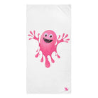 Slimy Pink Monster | Mix & Match Naughty XL Fun-Flirty Lovers’ Towels