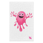 Slimy Pink Monster | Mix & Match Soft Fun-Flirty Lovers’ Towels