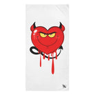 Slippery Little Devil | Mix & Match XL Fun-Flirty Lovers’ Towels
