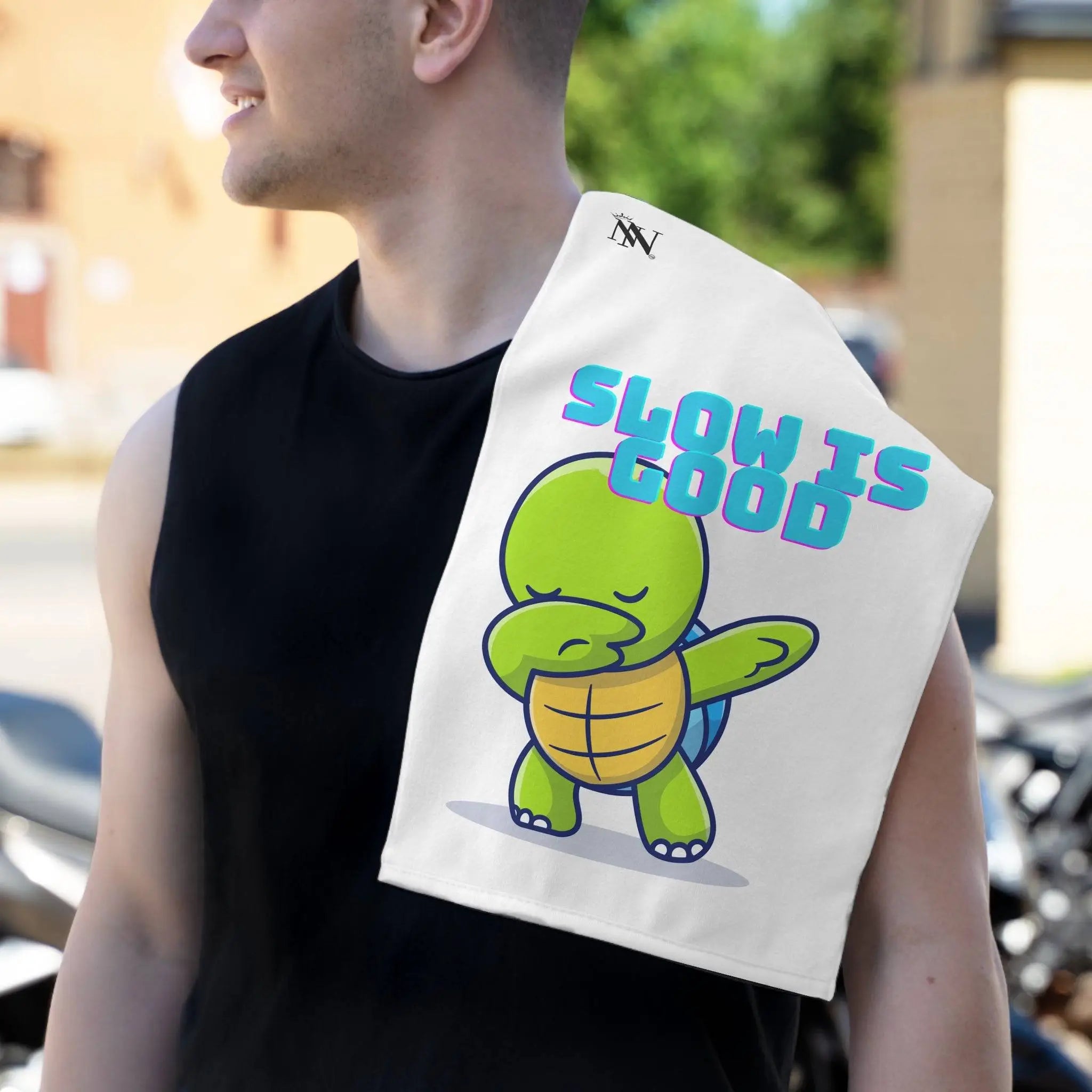 Slow is Good | Mix & Match Soft Fun-Flirty Lovers’ Towels
