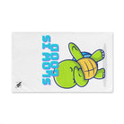Slow is Good Turtle | Mix & Match Original Fun-Flirty Lovers’ Towels