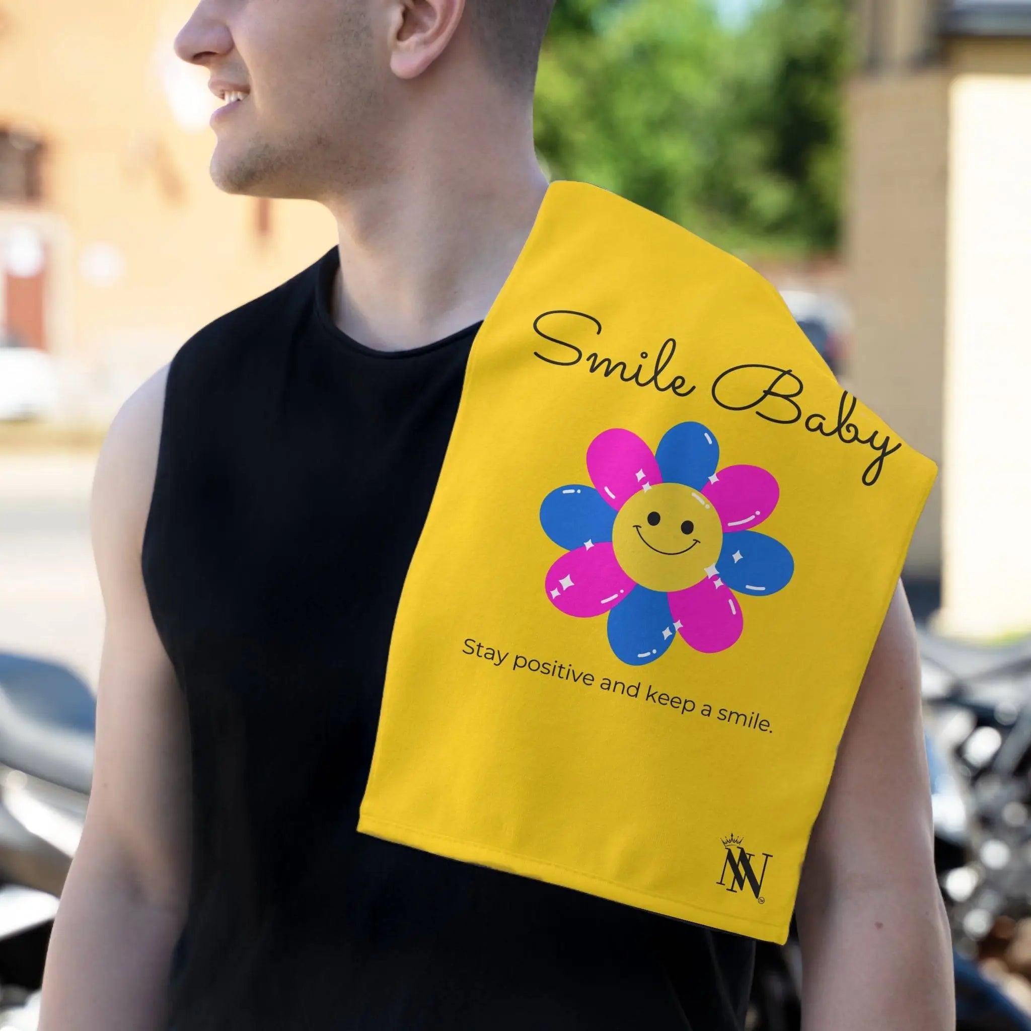 Smile Baby | Mix & Match Soft Fun-Flirty Lovers’ Towels