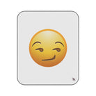 Smirking Face Emoji | Mix Match Fun-Flirty Lovers’ Water-Resistant Blankets