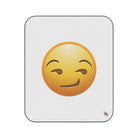 Smirking Face Emoji | Mix Match Fun-Flirty Lovers’ Water-Resistant Blankets