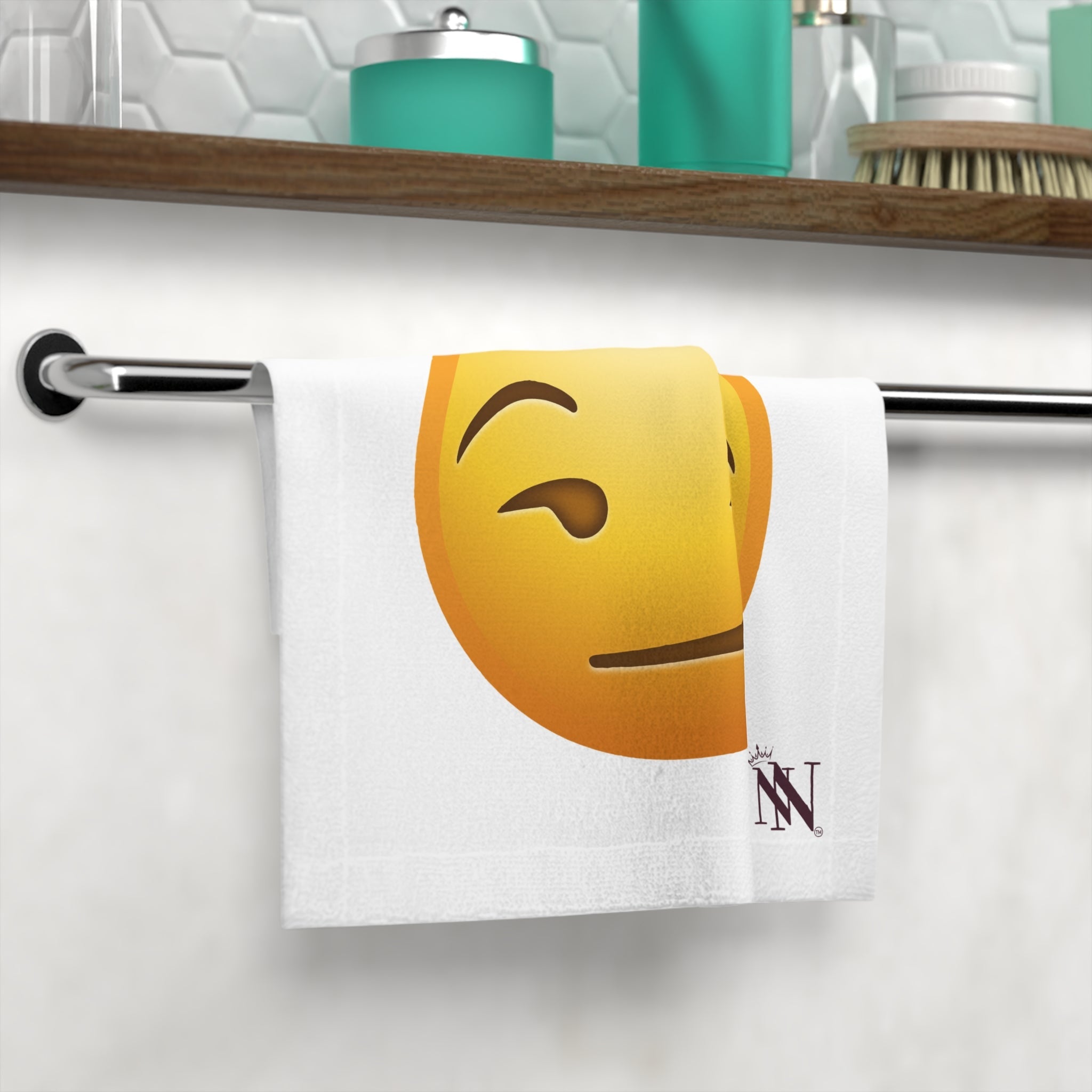 Smirking Face Emoji | Mix & Match Lils’ Fun-Flirty Lovers’ Towels