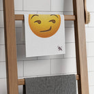Smirking Face Emoji | Mix & Match Soft Fun-Flirty Lovers’ Towels