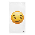 Smirking Face Emoji | Mix & Match XL Fun-Flirty Lovers’ Towels