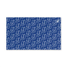 Smoochie Kiss Lips Blue | Mix & Match Original Fun-Flirty Lovers’ Towels