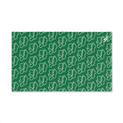 Smoochie Kiss Lips Green | Mix & Match Original Fun-Flirty Lovers’ Towels