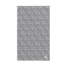 Smoochie Kiss Lips Grey | Mix & Match Original Fun-Flirty Lovers’ Towels