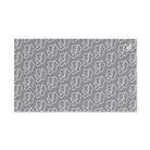 Smoochie Kiss Lips Grey | Mix & Match Original Fun-Flirty Lovers’ Towels