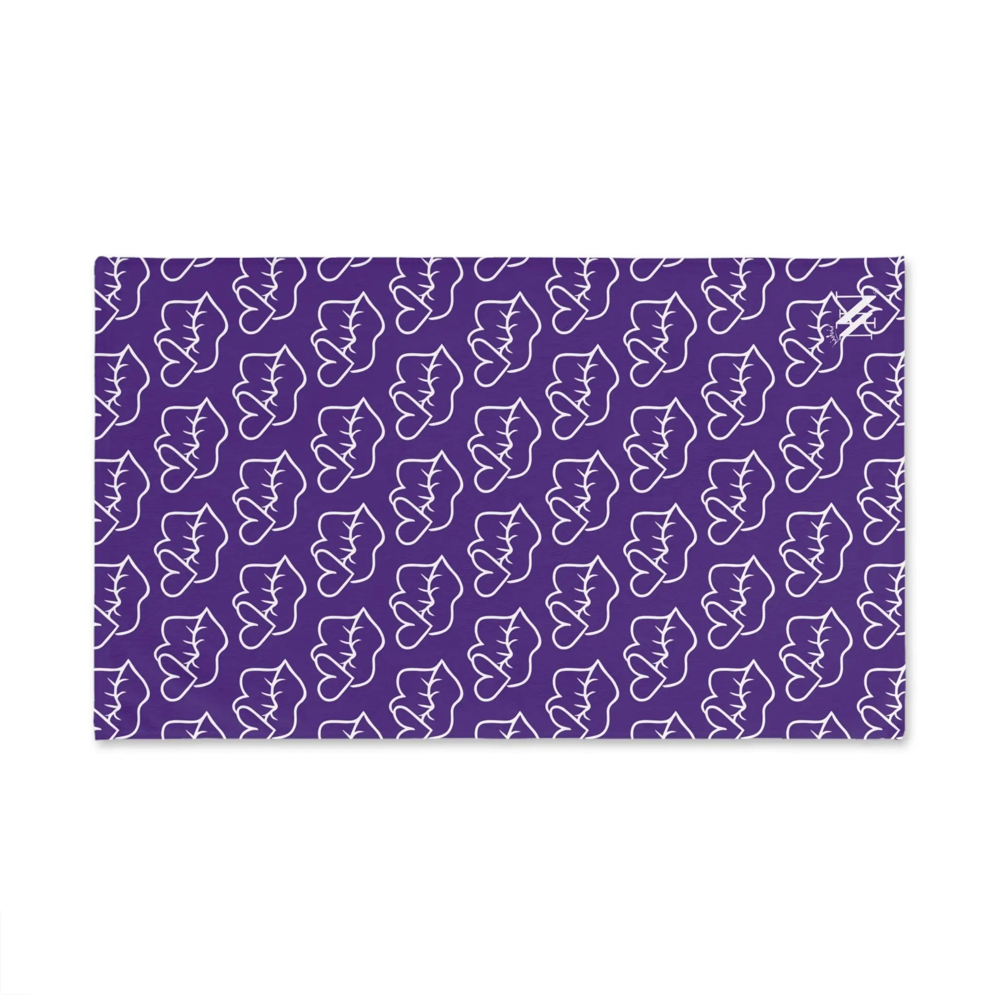 Smoochie Kiss Lips Purple | Mix & Match Original Fun-Flirty Lovers’ Towels