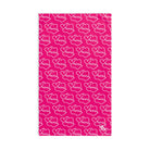 Smoochie Kiss Lips Signature Pink | Mix & Match Original Fun-Flirty Lovers’ Towels