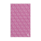 Smoochie Kiss Lips Soft Pink | Mix & Match Original Fun-Flirty Lovers’ Towels