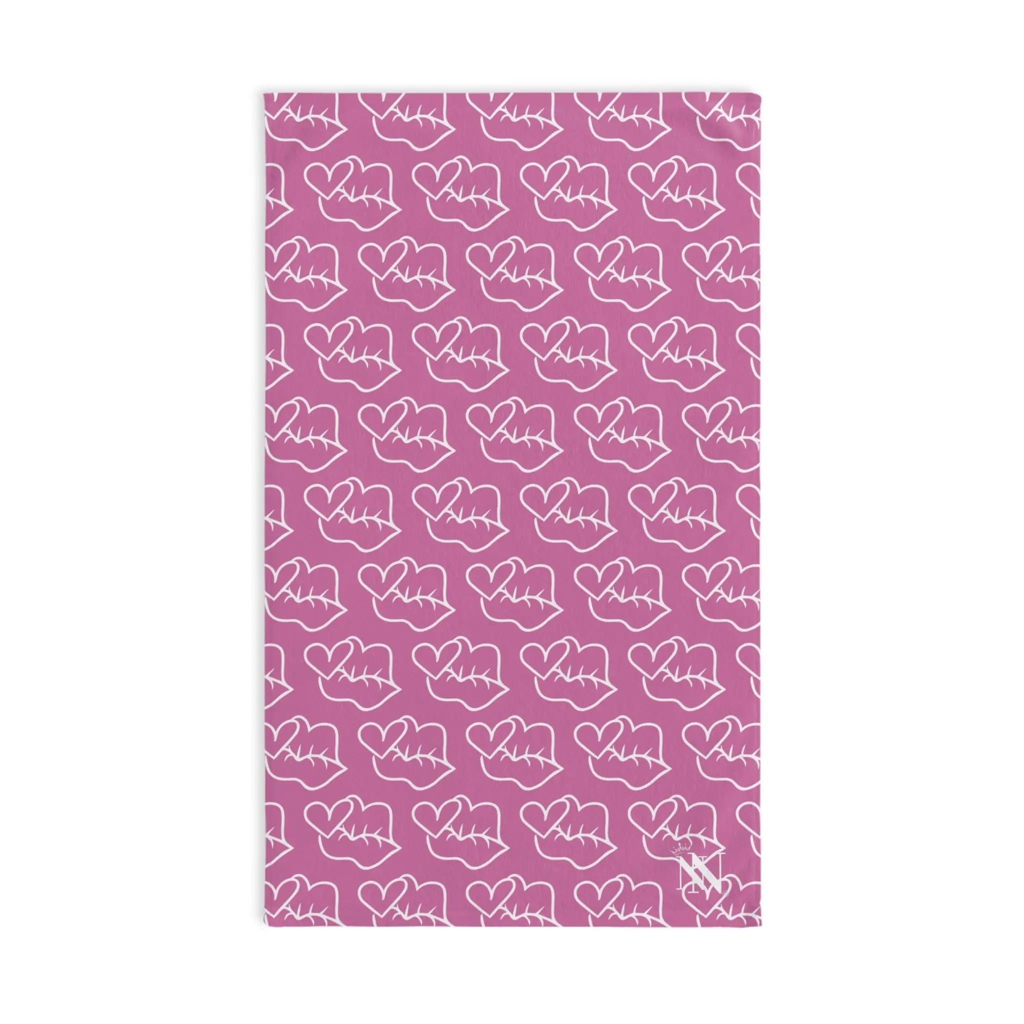 Smoochie Kiss Lips Soft Pink | Mix & Match Original Fun-Flirty Lovers’ Towels