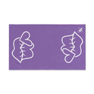 Smoochie Lips Shareable Lavendar | Mix & Match Original Fun-Flirty Lovers’ Towels
