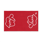 Smoochie Lips Shareable Red | Mix & Match Original Fun-Flirty Lovers’ Towels