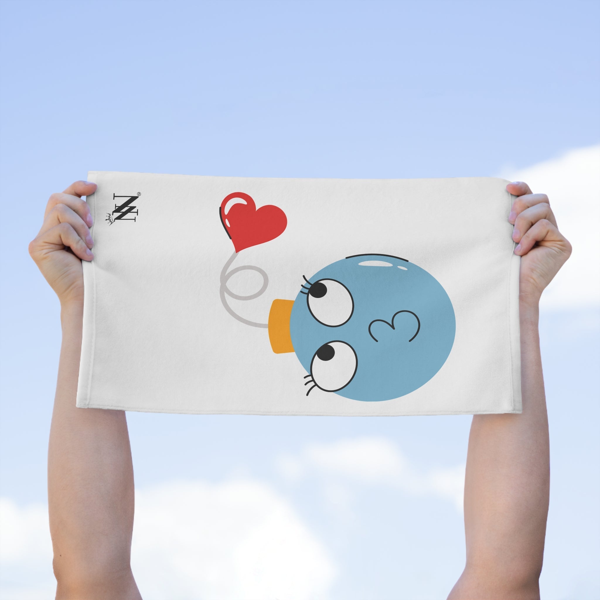 Smoochie Love Bomb | Mix & Match Soft Fun-Flirty Lovers’ Towels