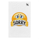Sorry Emoji | Mix & Match Soft Fun-Flirty Lovers’ Towels