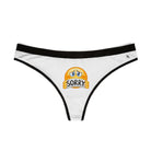 Sorry Emoji Mix Match Women’s Thong Sex Panties | Playful Gifts