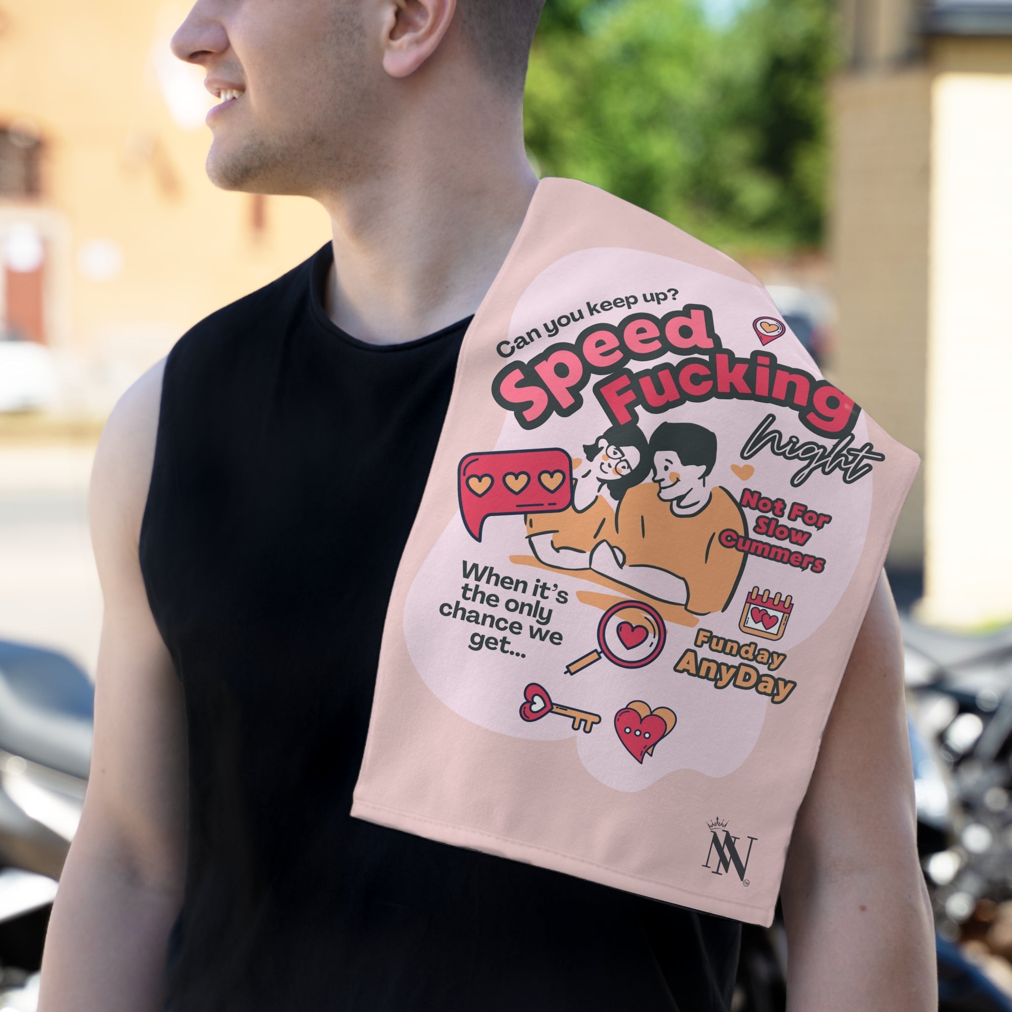 Speed Fucking Night | Mix & Match Soft Fun-Flirty Lovers’ Towels