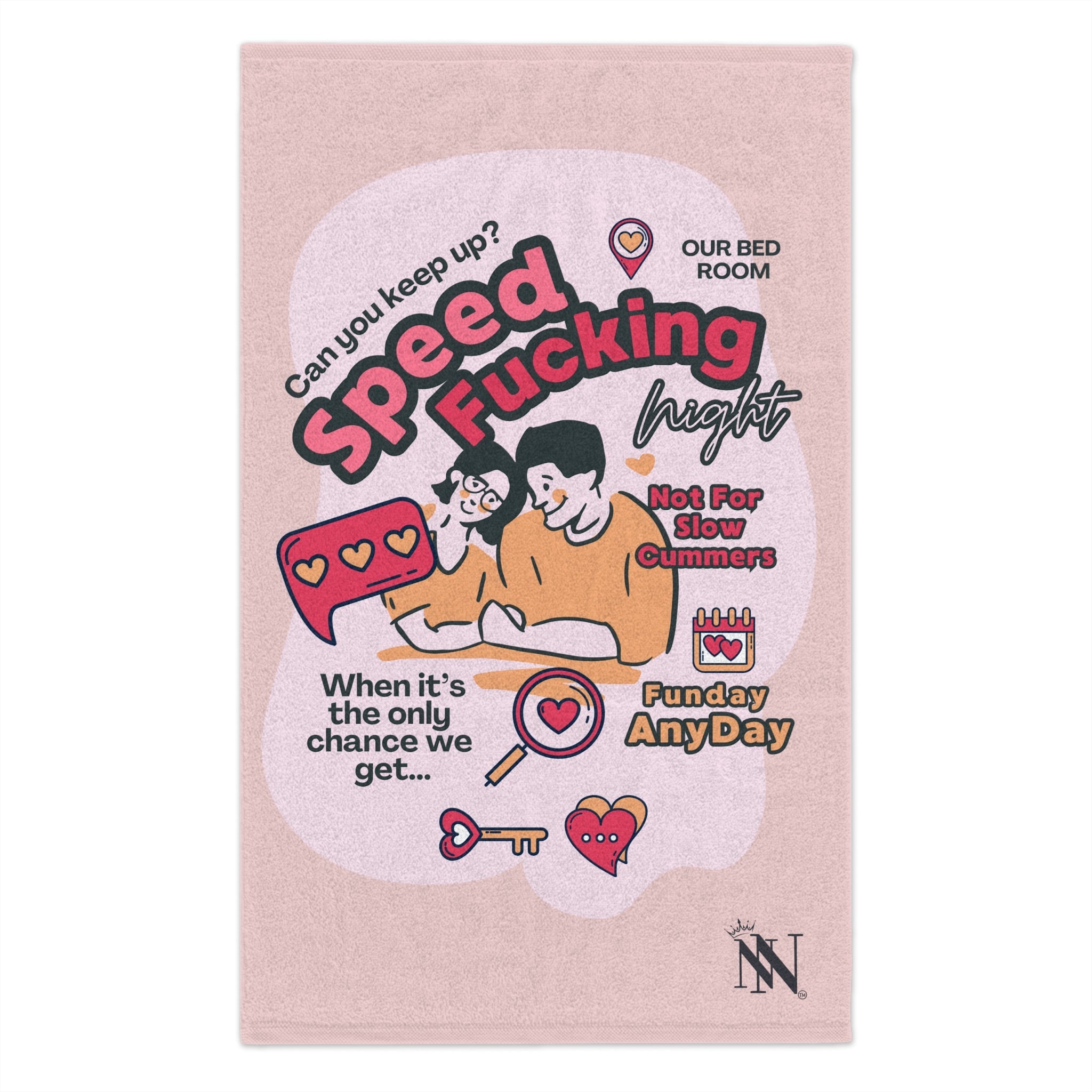 Speed Fucking Night | Mix & Match Soft Fun-Flirty Lovers’ Towels