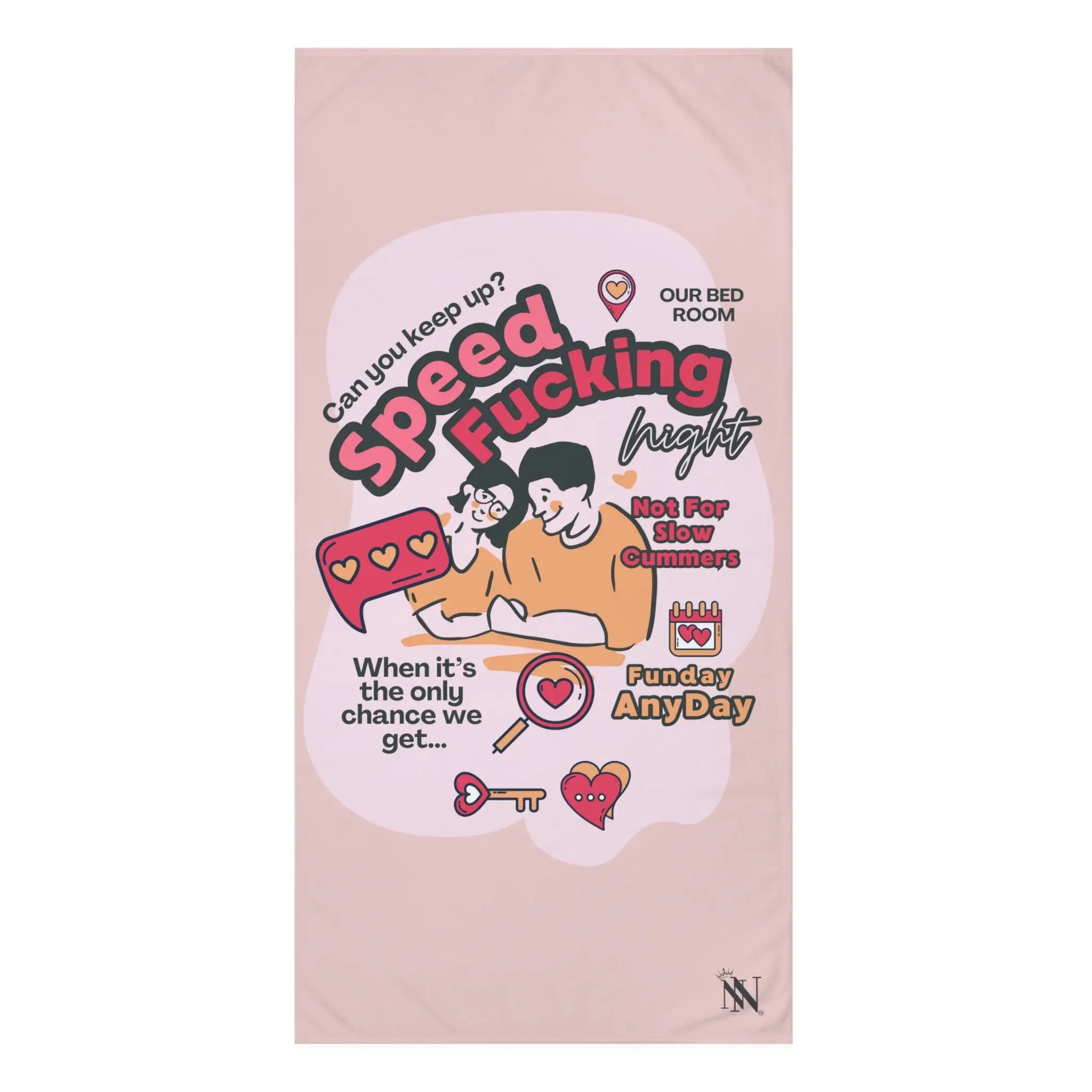 Speed Fucking Night | Mix & Match XL Fun-Flirty Lovers’ Towels