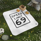 Speed Limit 69 | Mix Match Fun-Flirty Lovers’ Water-Resistant Blankets