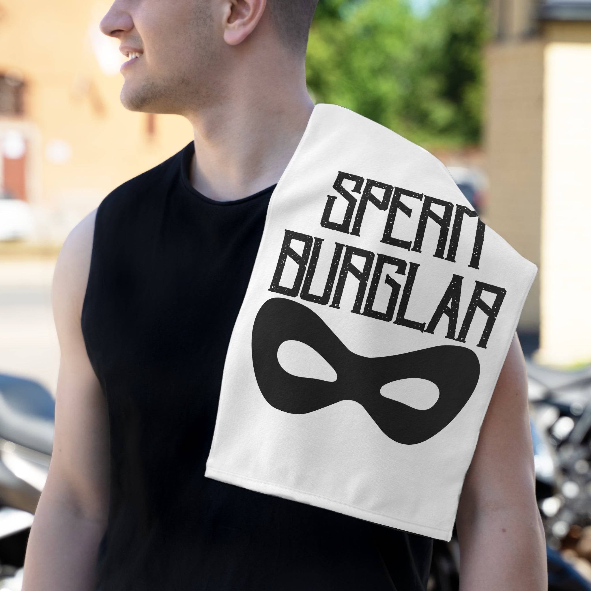 Sperm Burglar | Mix & Match Soft Fun-Flirty Lovers’ Towels