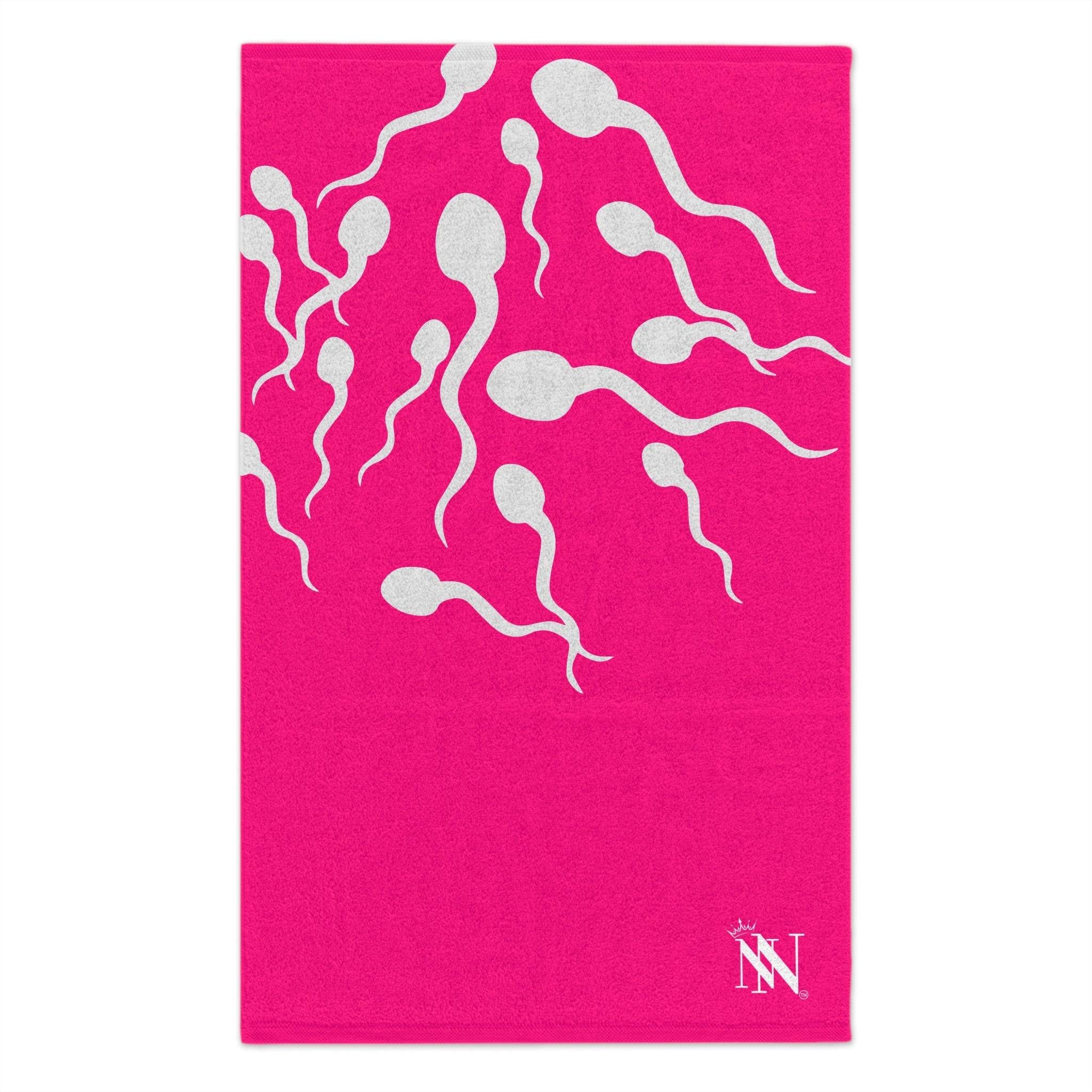 Sperm Catcher Pink | Mix & Match Soft Fun-Flirty Lovers’ Towels