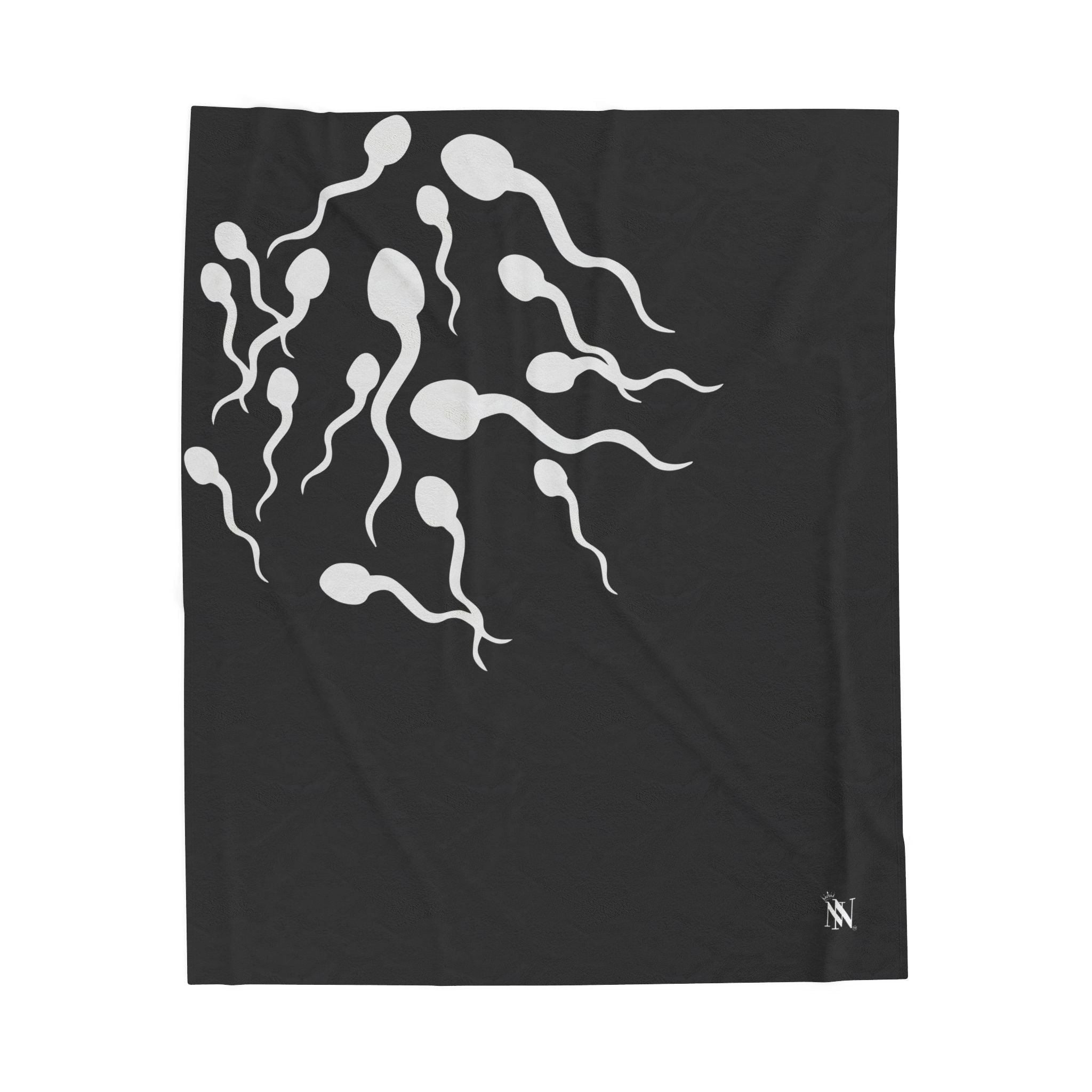 Sperm Catchers | Mix & Match Velveteen Fun-Flirty Lovers’ Blankets