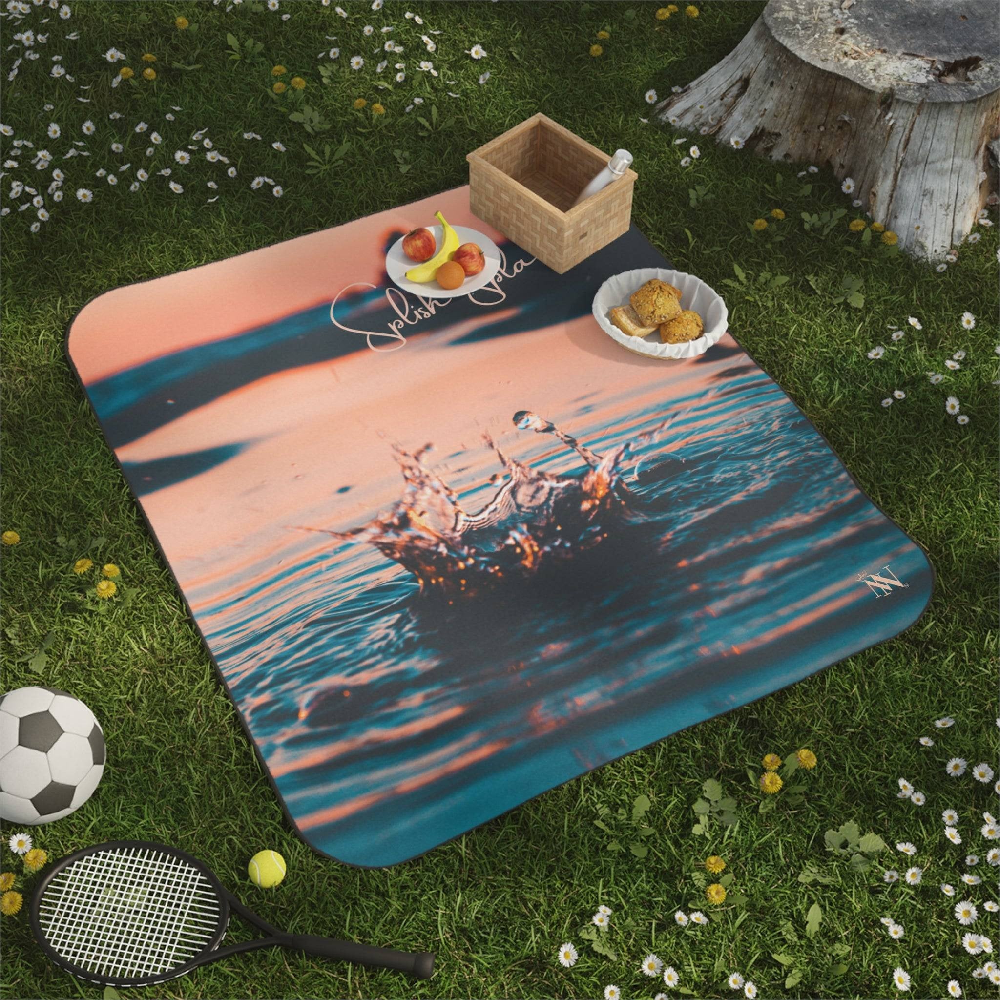 Splish Splash | Mix Match Fun-Flirty Lovers’ Water-Resistant Blankets