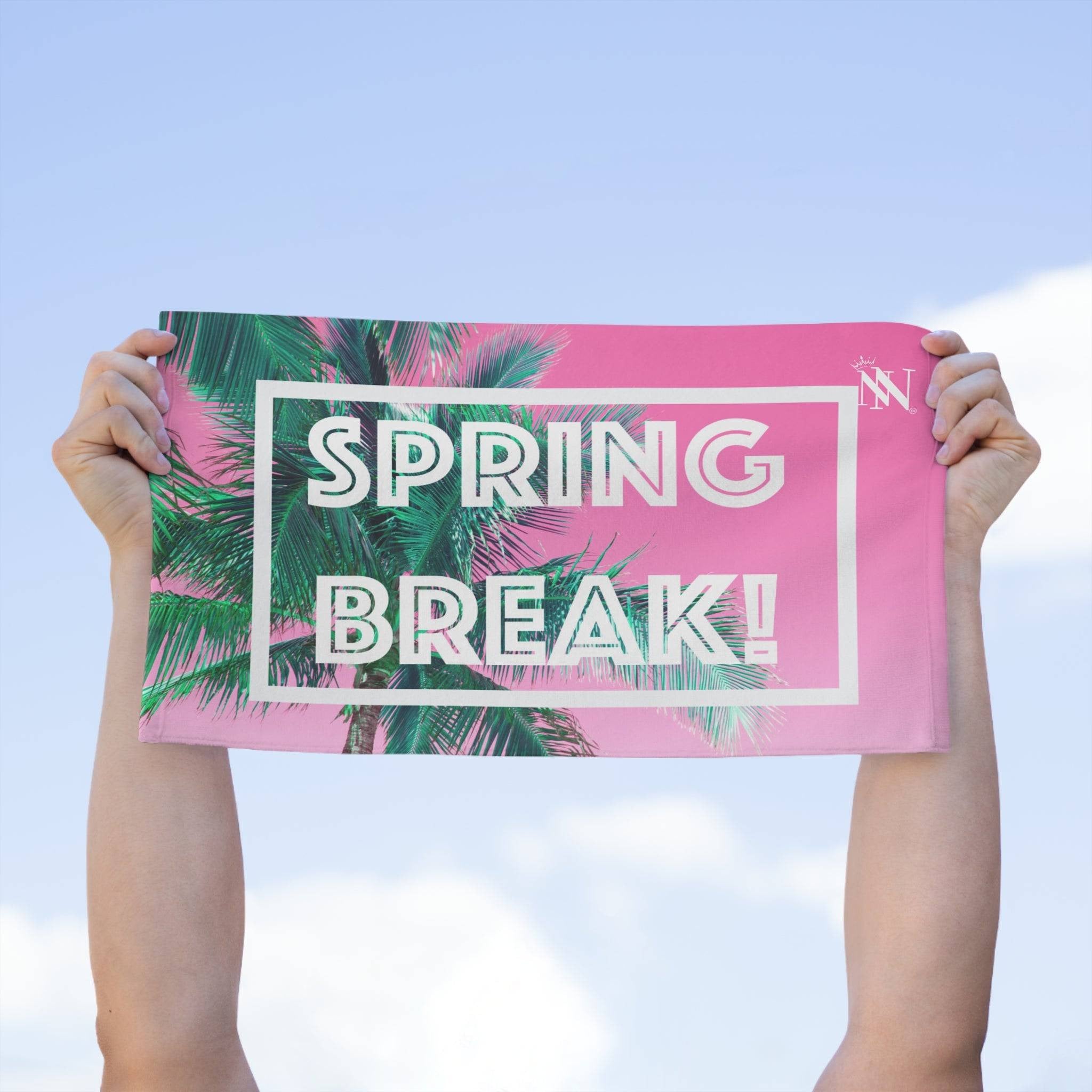 Spring Break Palm Tree | Mix & Match Soft Fun-Flirty Lovers’ Towels