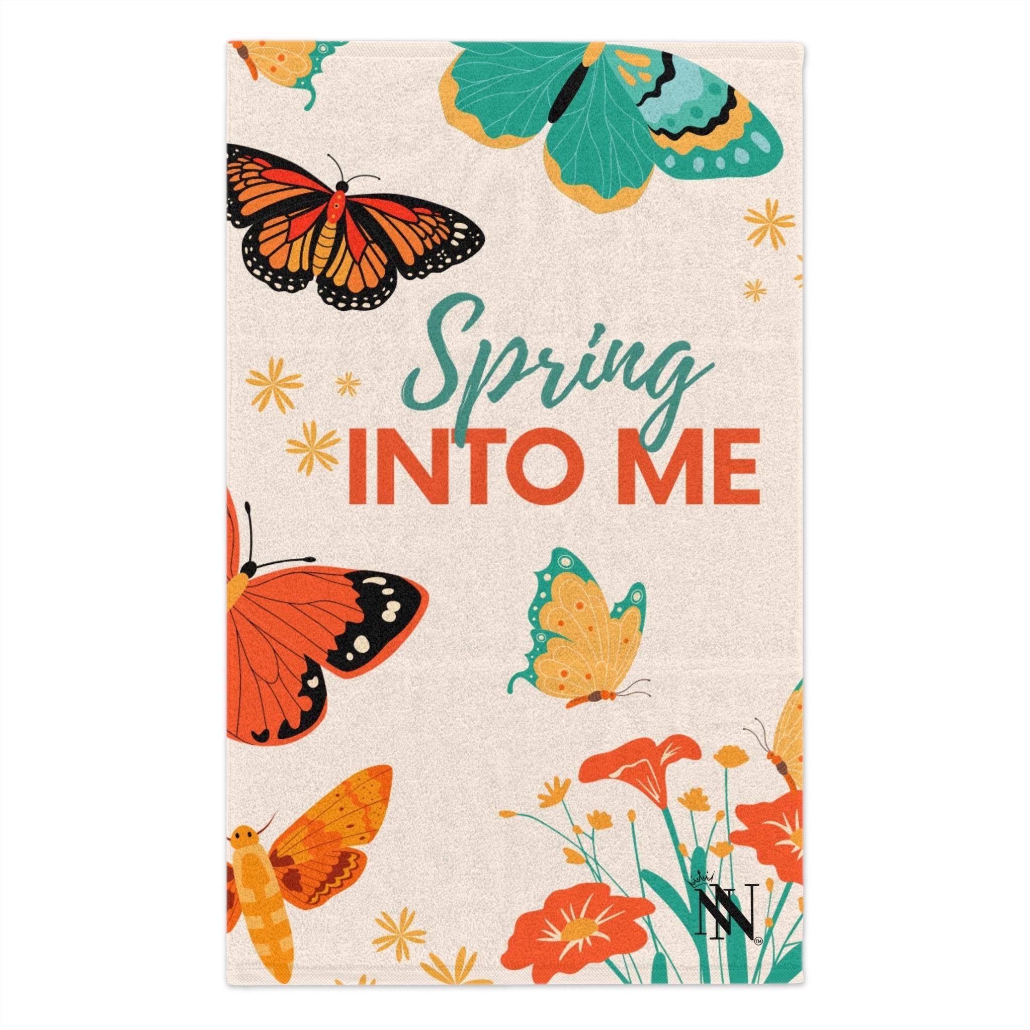 Spring Into Me | Mix & Match Soft Fun-Flirty Lovers’ Towels