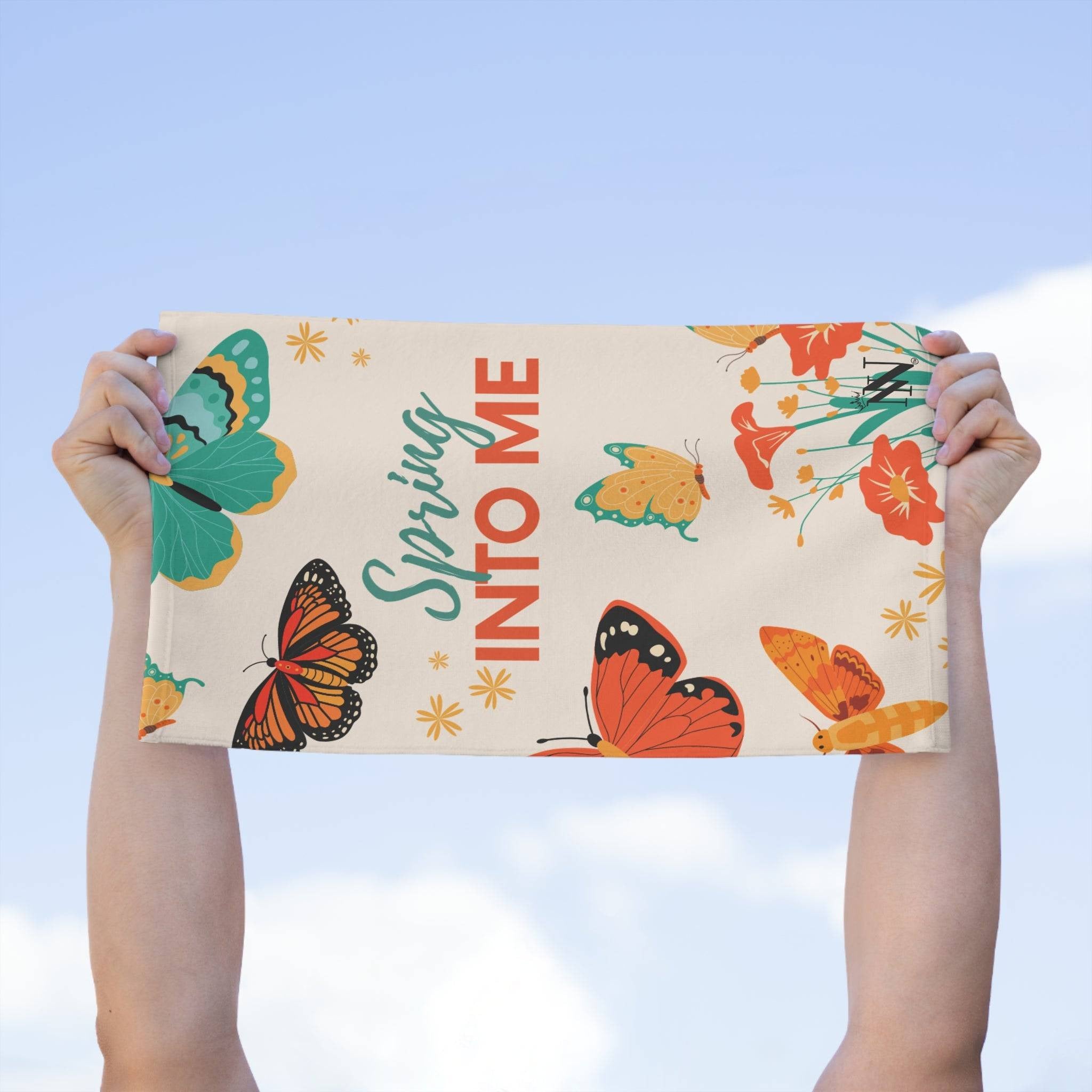 Spring Into Me | Mix & Match Soft Fun-Flirty Lovers’ Towels