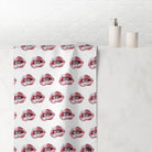 Star Lips Fun XL Cum Towel | Big Bold & Sexy Stylish