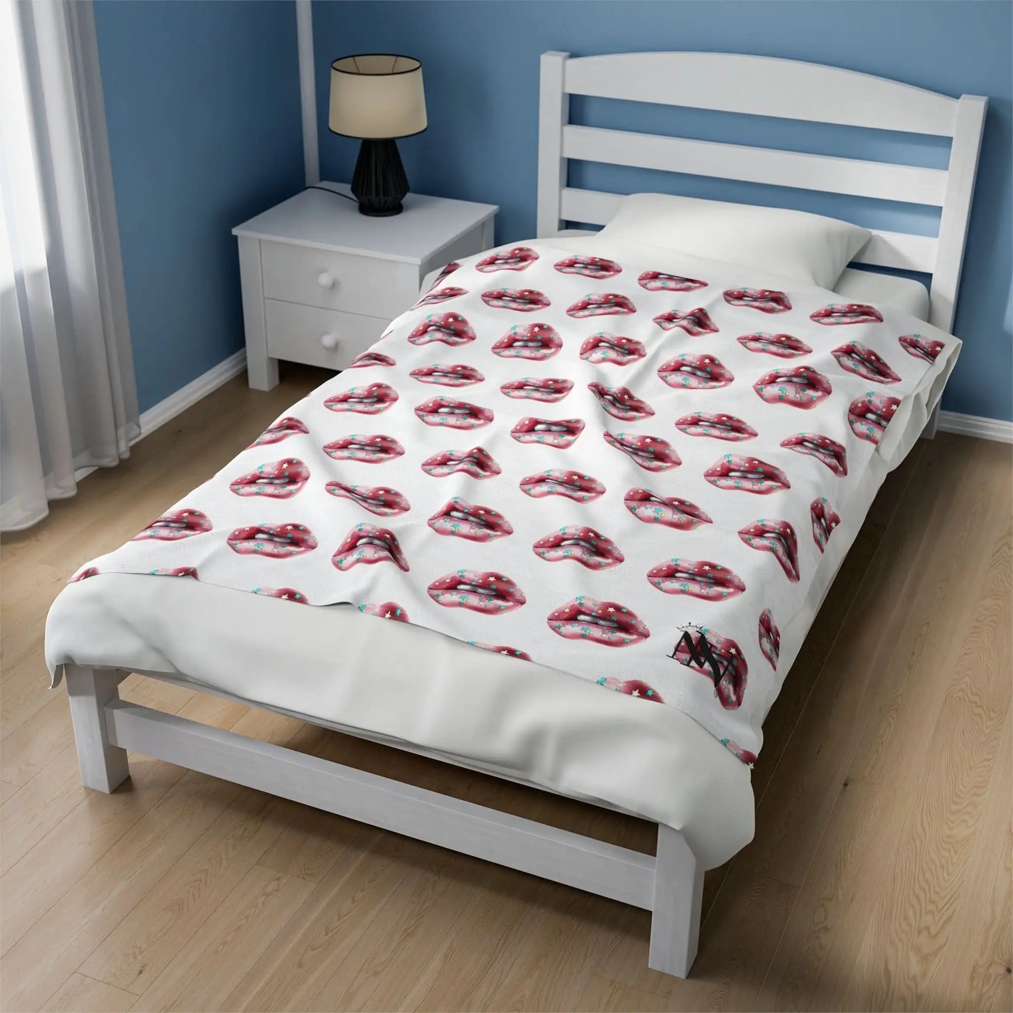 Star Lips | Mix & Match Fun-Flirty Lovers’ Blankets