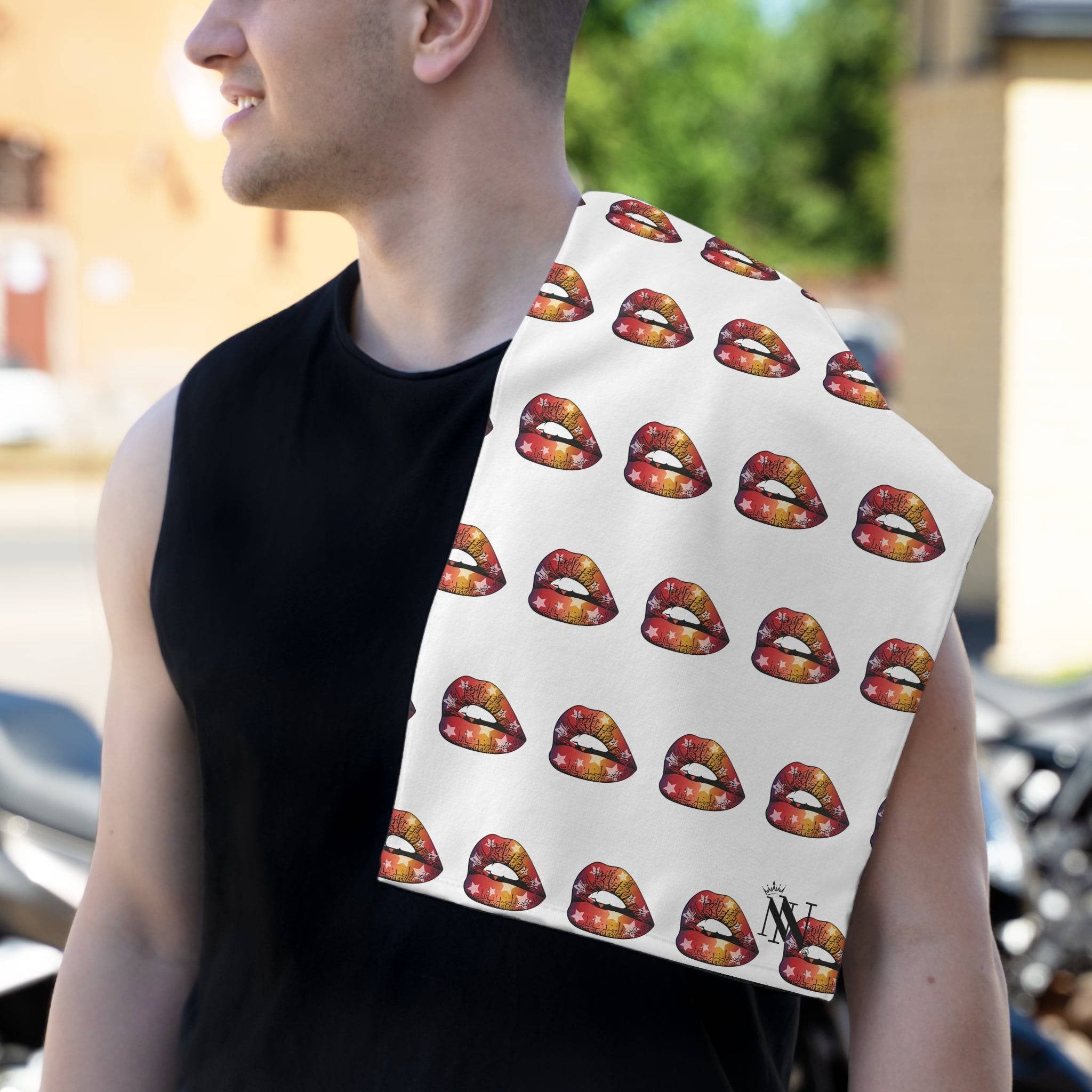 Star Lips | Mix & Match Soft Fun-Flirty Lovers’ Towels