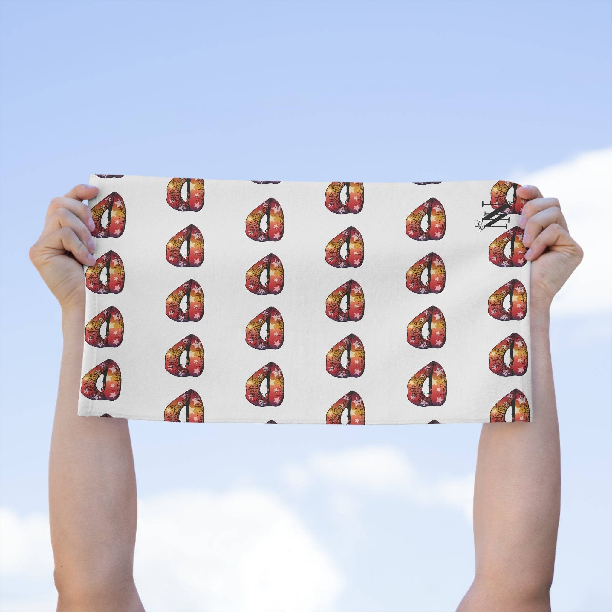 Star Lips | Mix & Match Soft Fun-Flirty Lovers’ Towels